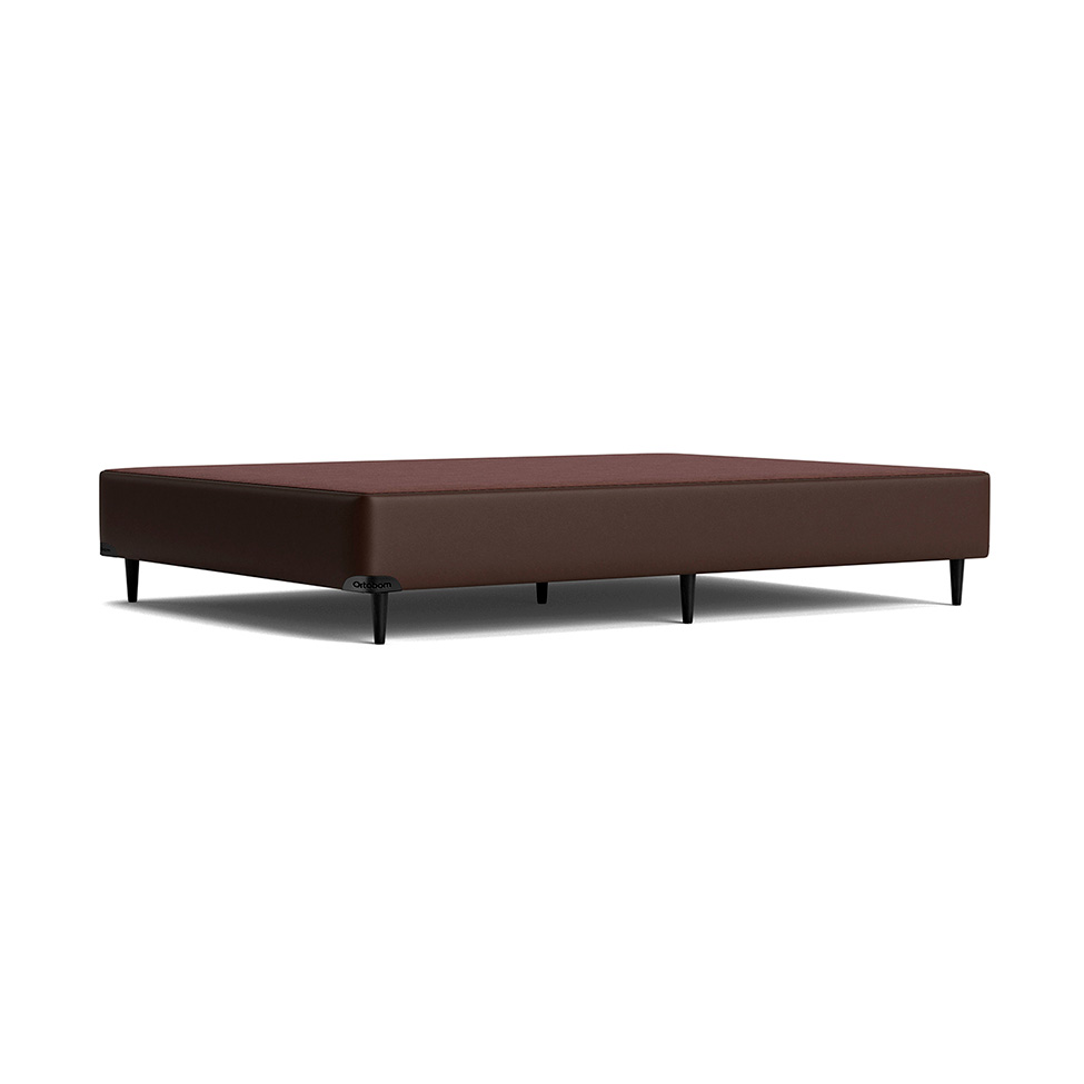 Base para Cama Box Casal Cori II Marrom