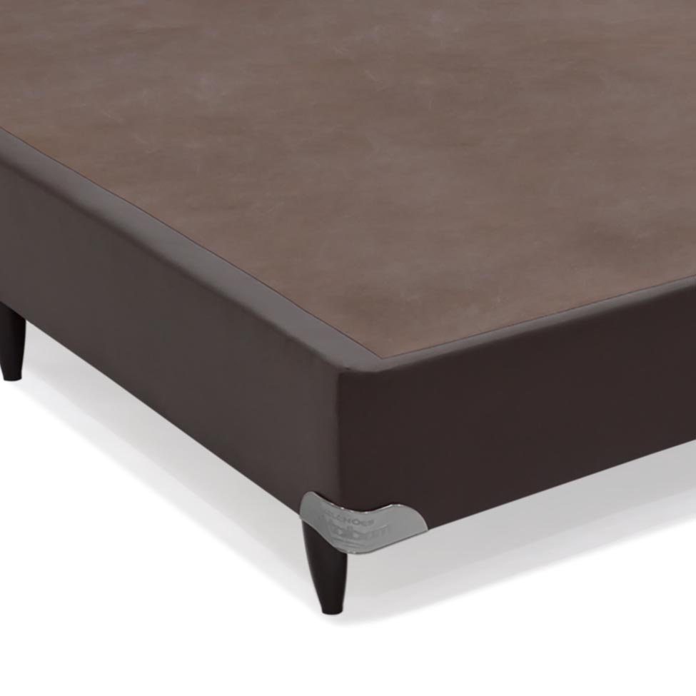 Base para Cama Box Casal Cori VI Marrom