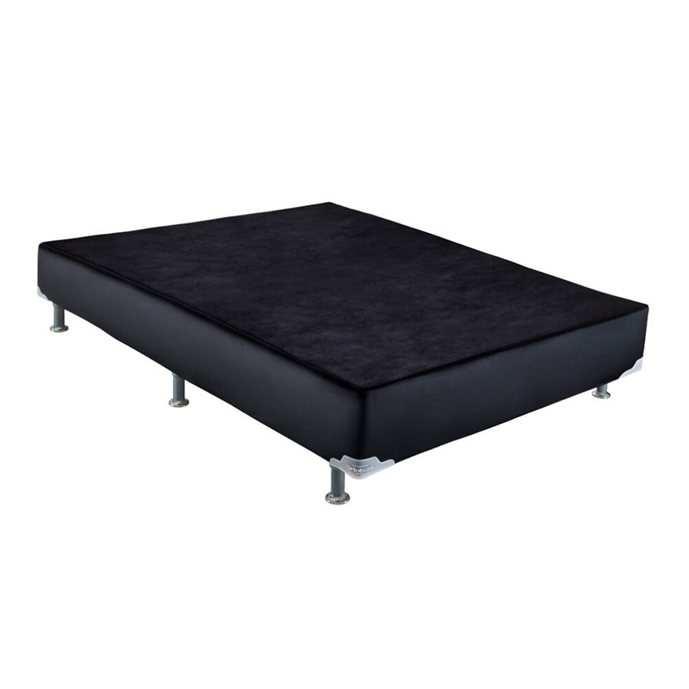 Base para Cama Box Casal Cori VI Preta