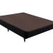 Base para Cama Box Casal Linen (23x138x188) Preta