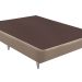 Base para Cama Box Casal Linen (30x138x188) Bege
