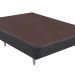 Base para Cama Box Casal Linen (30x138x188) Cinza