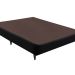 Base para Cama Box Casal Linen (30x138x188) Preta