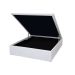 Base para Cama Box Casal Physical com Baú (39x138x188) Branca