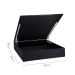 Base para Cama Box Casal Physical l com Baú (39x138x188) Preta