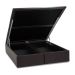 Base para Cama Box King Americana com Baú Marrom
