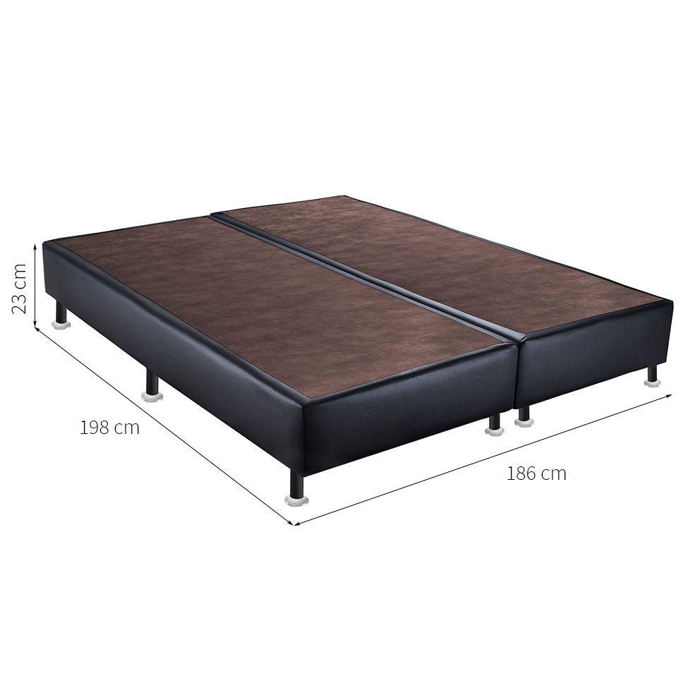 Base para Cama Box King Cori I Preta