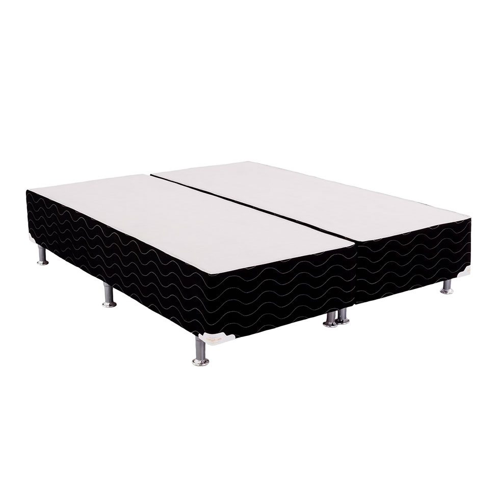 Base para Cama Box King Light (31x193x203) Preta