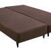 Base para Cama Box King Linen (23x186x198) Marrom