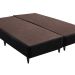 Base para Cama Box King Linen (23x193x203) Preta