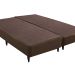 Base para Cama Box King Linen (30x186x198) Marrom