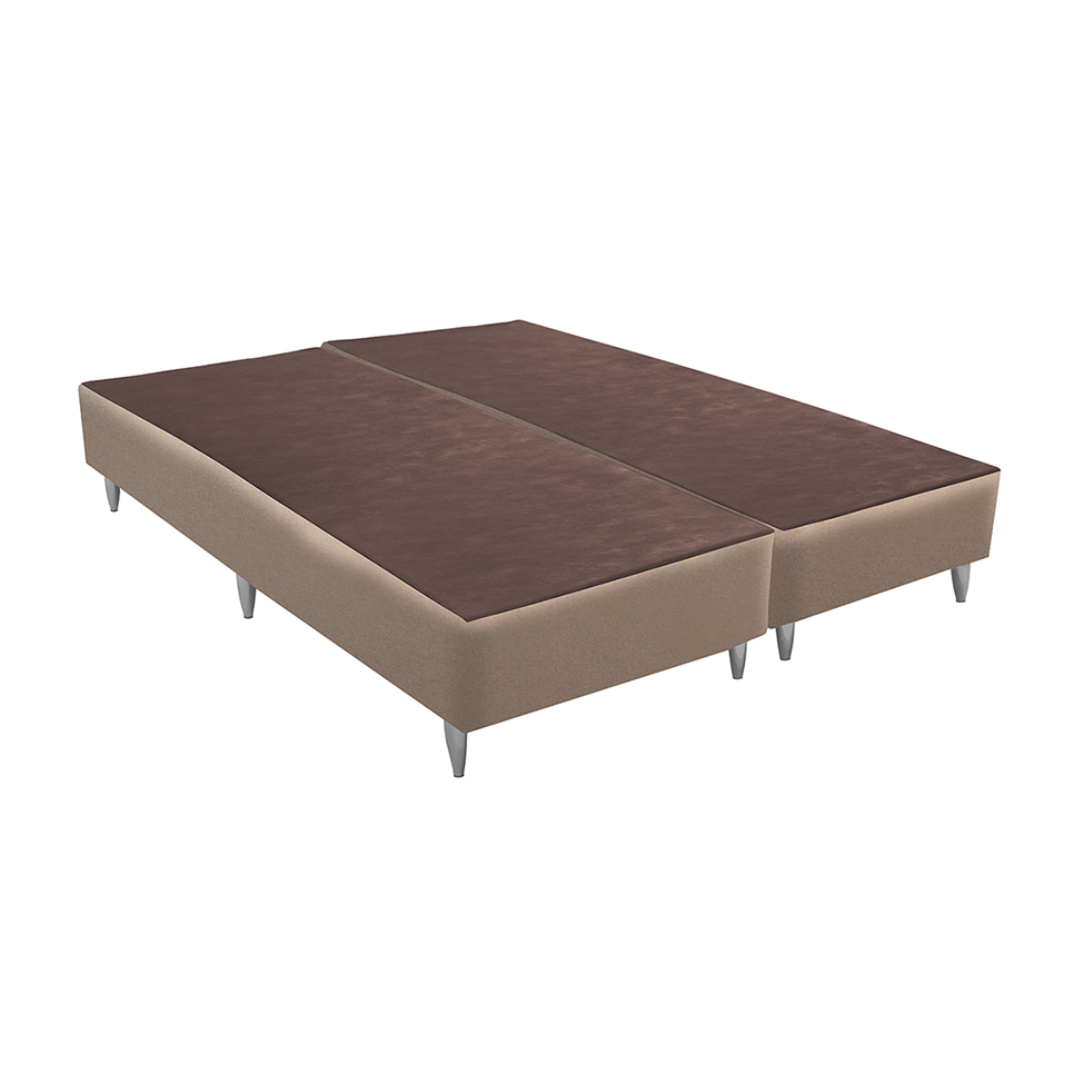 Base para Cama Box King Linen (30x193x203) Bege