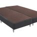Base para Cama Box King Linen (30x193x203) Cinza