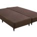 Base para Cama Box King Linen (30x193x203) Marrom