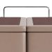 Base para Cama Box Queen Americana com Baú Bege