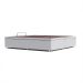 Base para Cama Box Queen Americana com Baú Branca