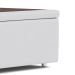 Base para Cama Box Queen Americana com Baú Branca
