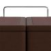 Base para Cama Box Queen Americana com Baú Marrom