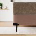Base para Cama Box Queen Camurça I Creme