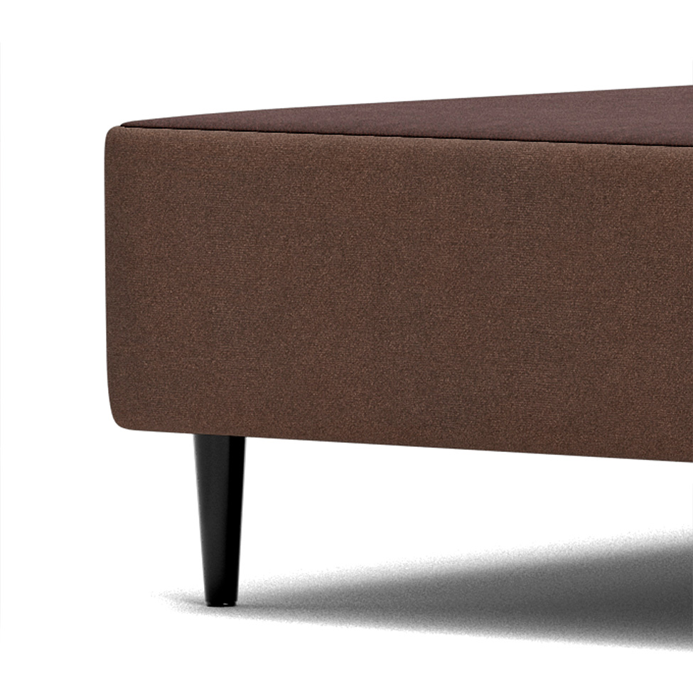 Base para Cama Box Queen Camurça I Creme