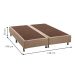 Base para Cama Box Queen Camurça II Creme