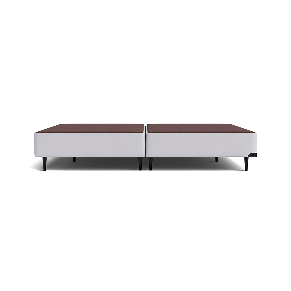 Base para Cama Box Queen Cori I Branco