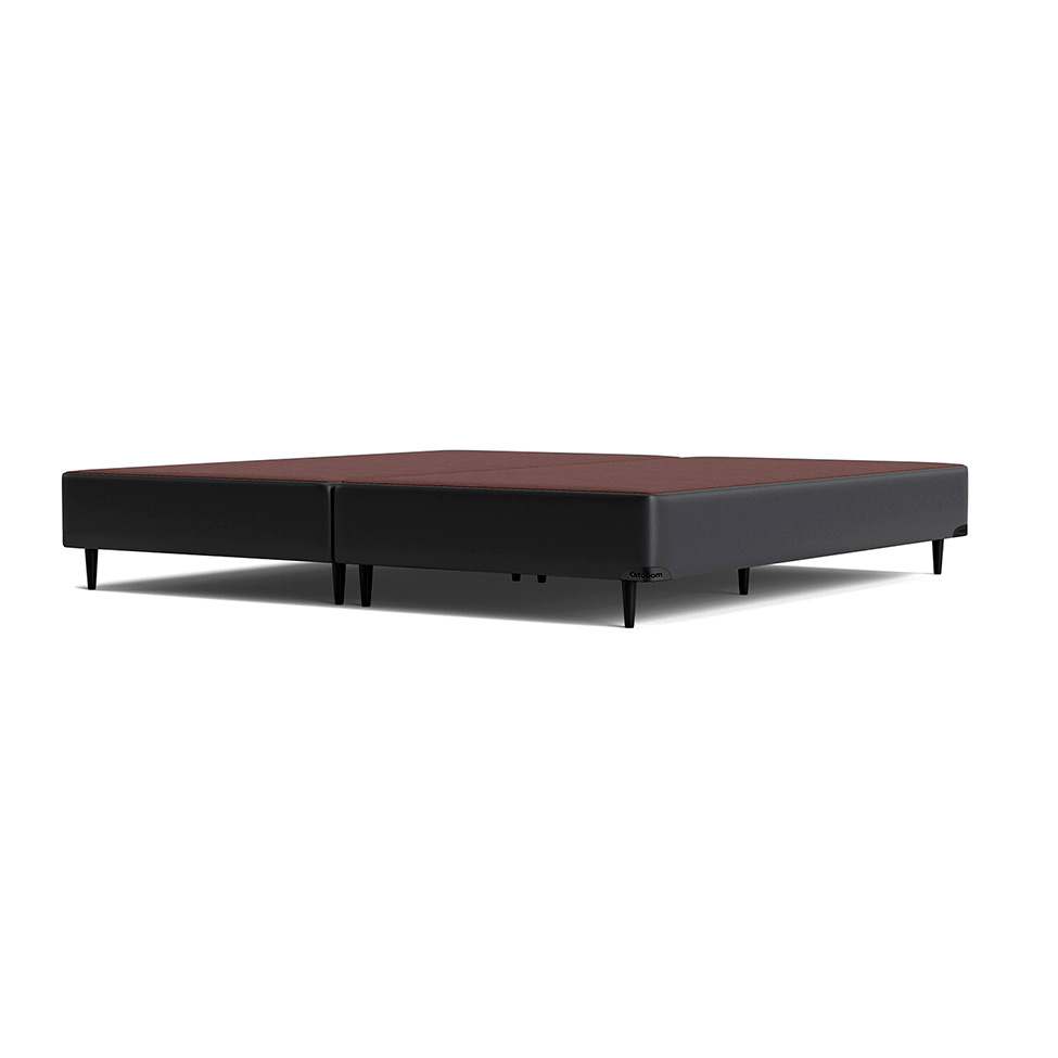 Base para Cama Box Queen Cori I Cinza