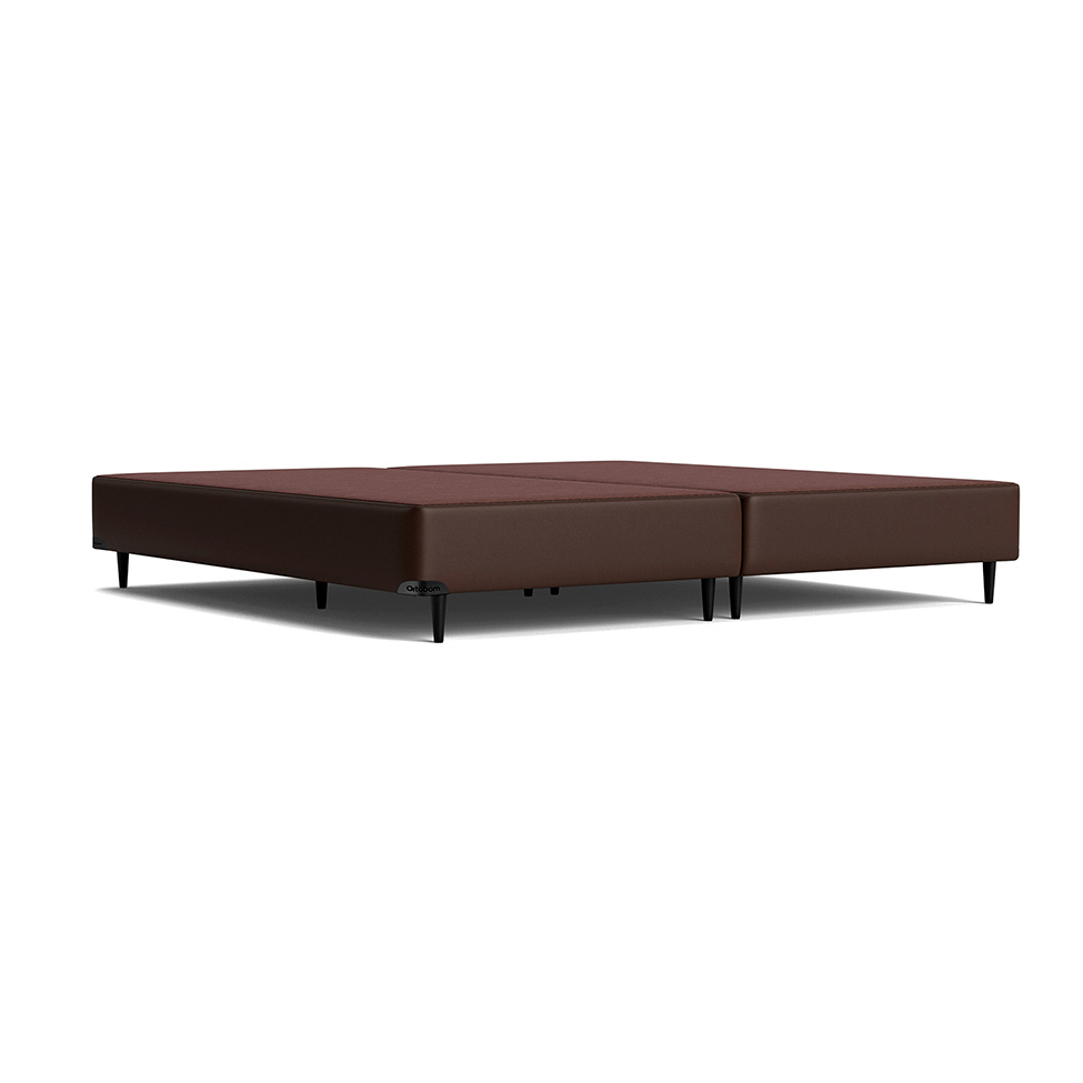 Base para Cama Box Queen Cori I Marrom