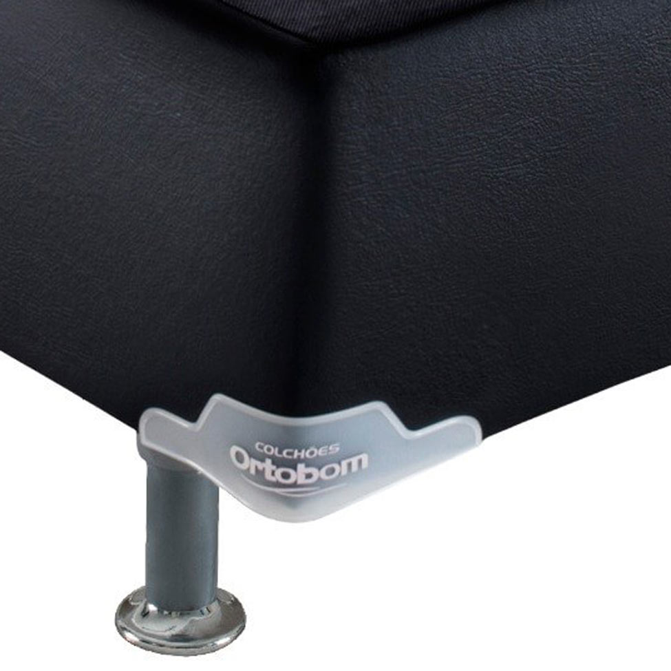 Base para Cama Box Queen Cori II Preto