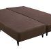 Base para Cama Box Queen Linen (23x158x198) Marrom