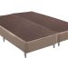 Base para Cama Box Queen Linen (30x158x198) Bege