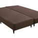Base para Cama Box Queen Linen (30x158x198) Marrom