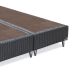 Base para Cama Box Queen Orthotel Luxo Grafite