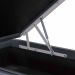 Base para Cama Box Queen Physical ll com Baú (39x158x198) Cinza