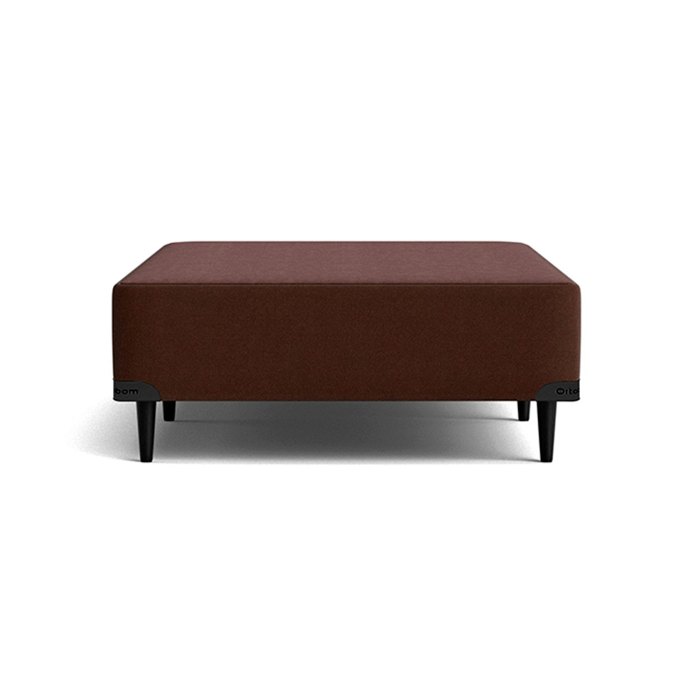 Base para Cama Box Solteiro Camurça I Marrom
