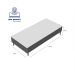 Base para Cama Box Solteiro Camurça I Preta