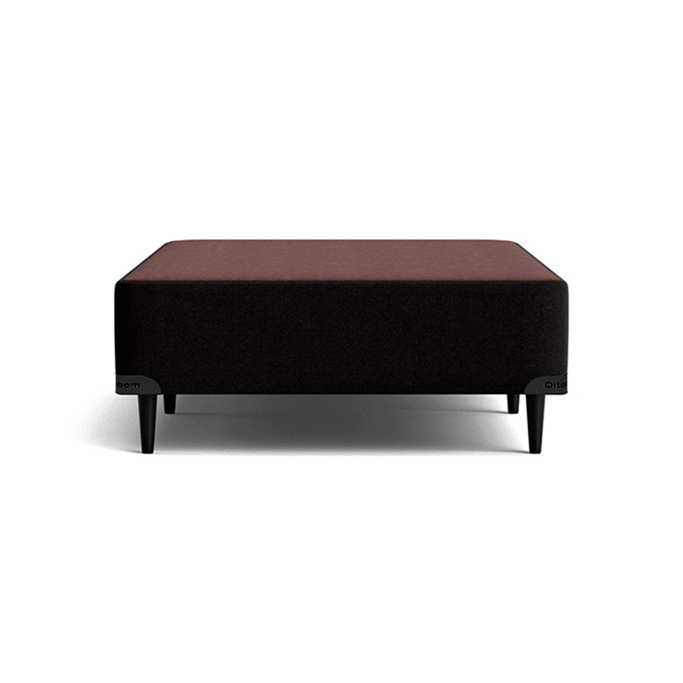 Base para Cama Box Solteiro Camurça I Preta