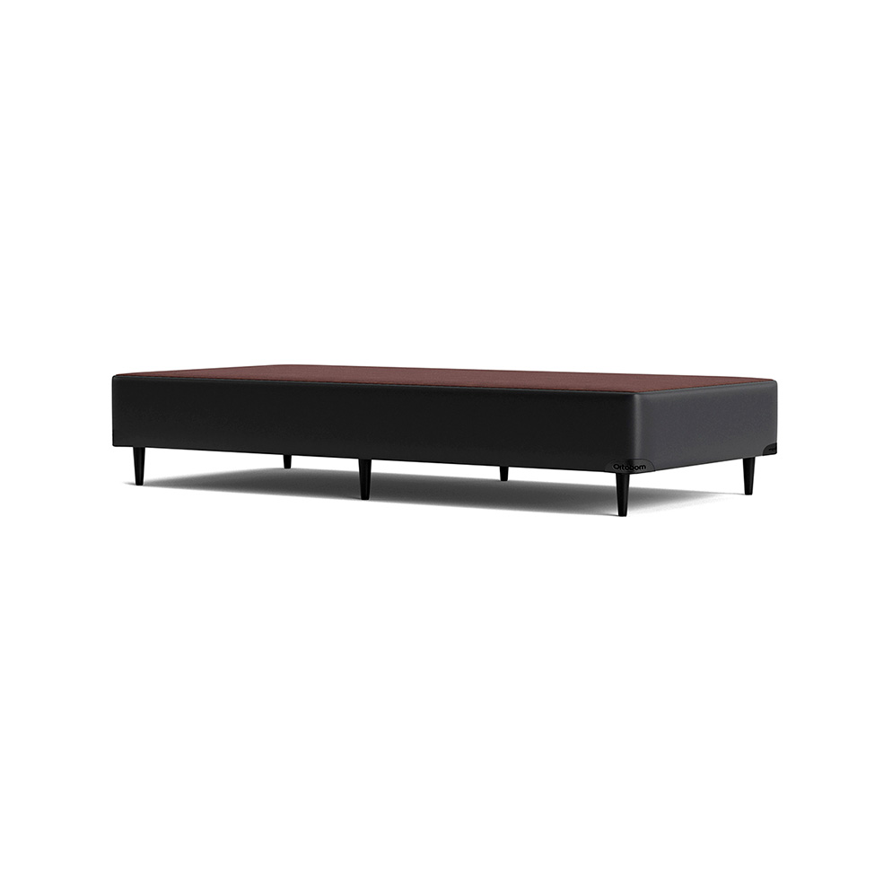 Base para Cama Box Solteiro Cori I Cinza