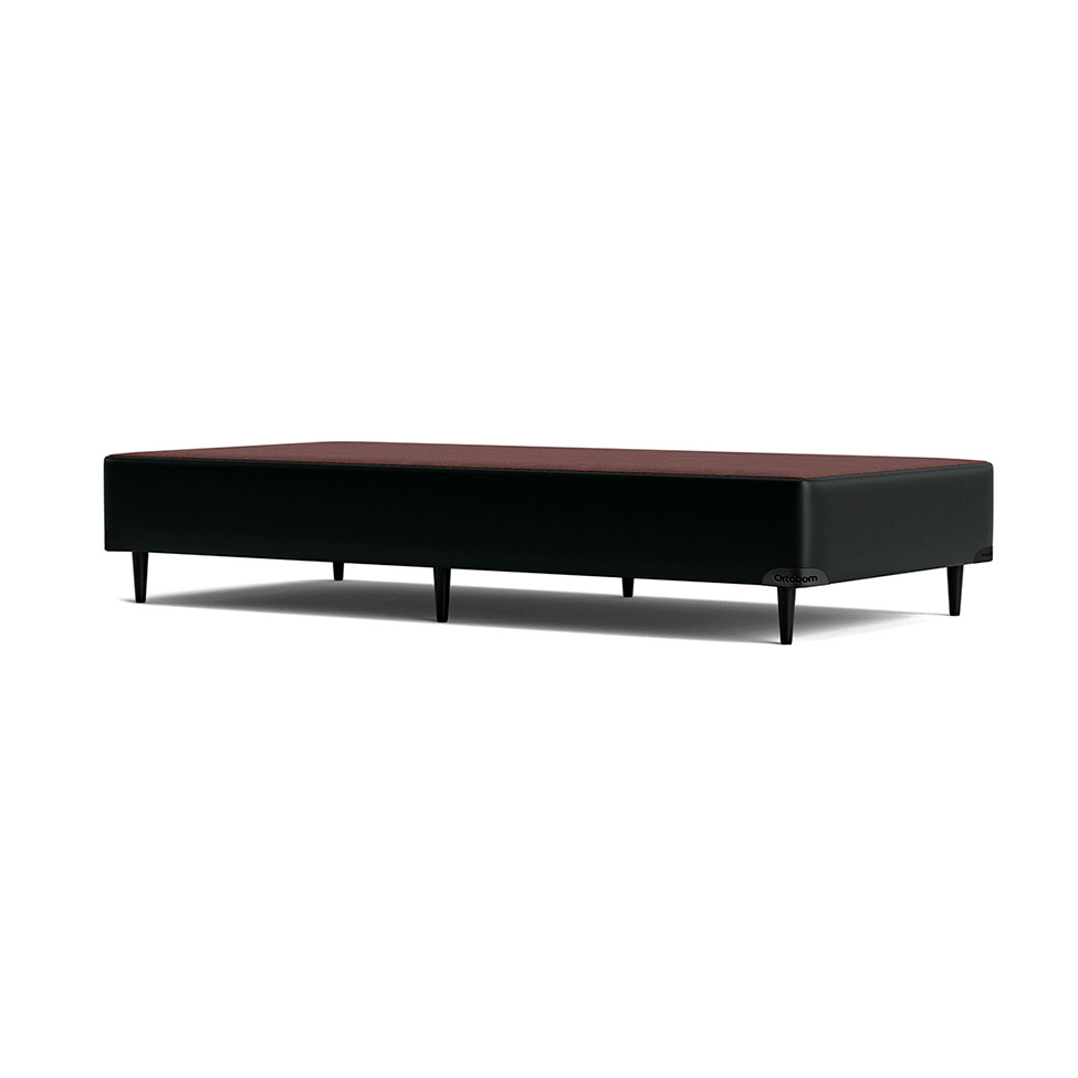 Base para Cama Box Solteiro Cori I Preto