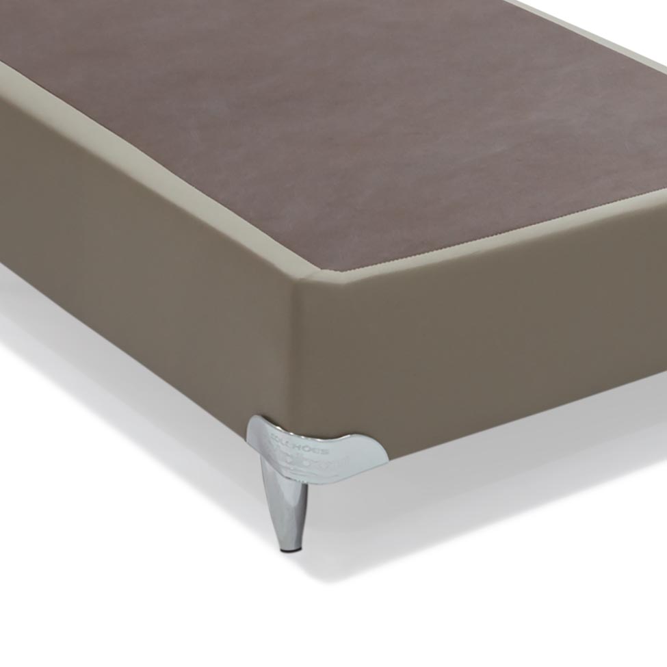 Base para Cama Box Solteiro Cori II Creme