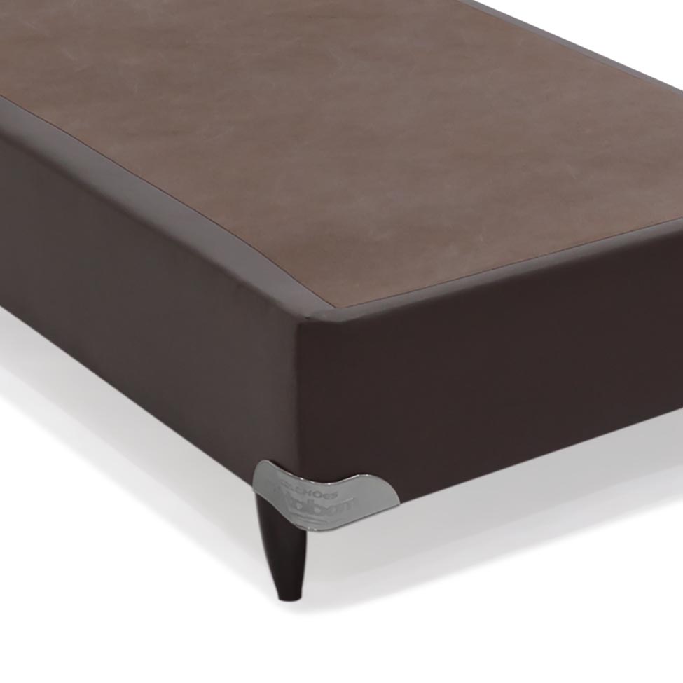 Base para Cama Box Solteiro Cori II Marrom