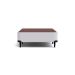 Base para Cama Box Solteiro Florence (23x108x198) Branca