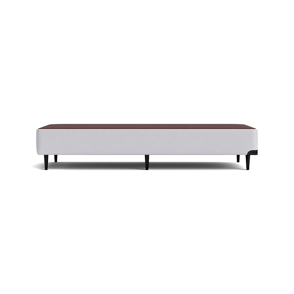 Base para Cama Box Solteiro Florence (23x108x198) Branca