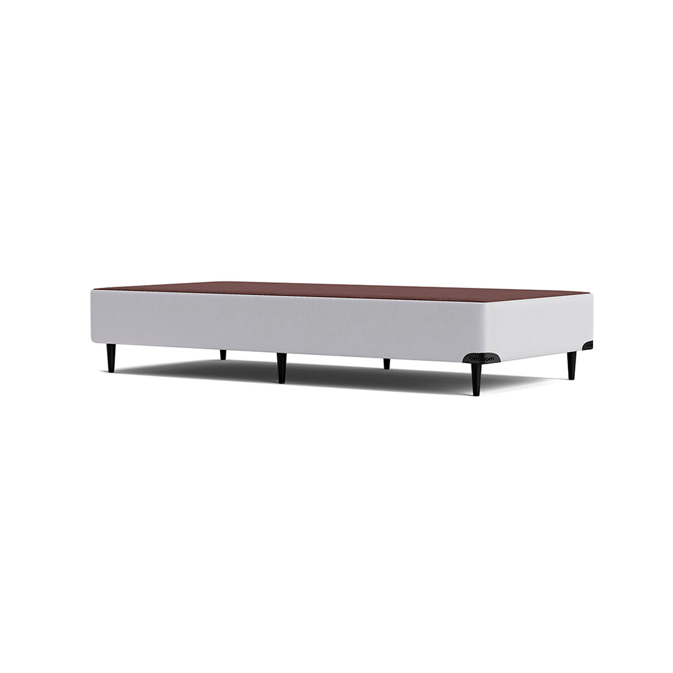 Base para Cama Box Solteiro Florence (23x108x198) Branca