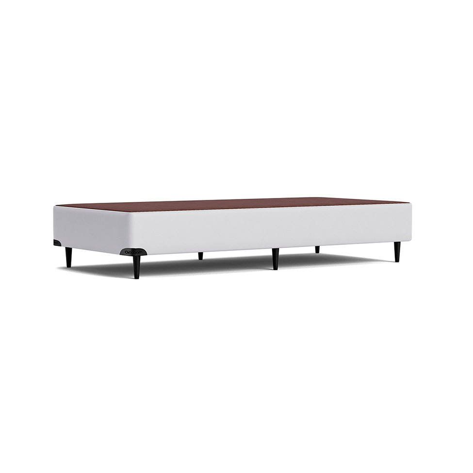 Base para Cama Box Solteiro Florence (23x78x188) Branca