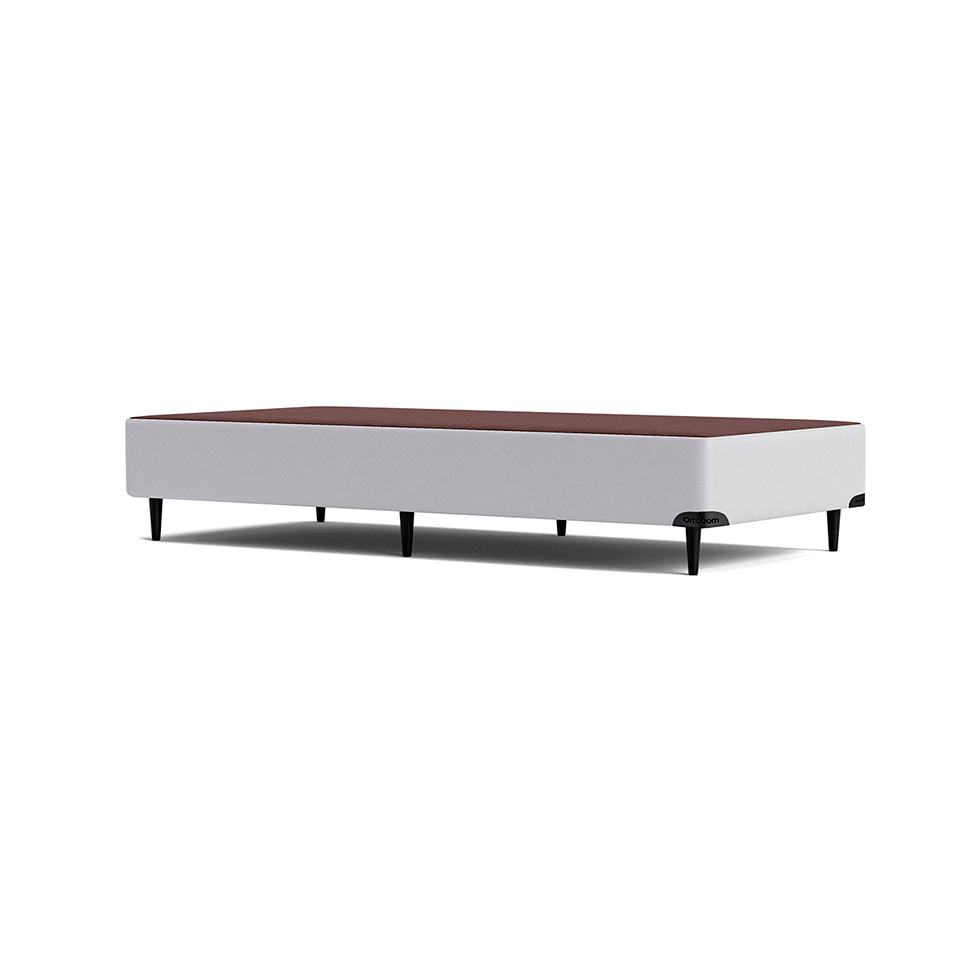 Base para Cama Box Solteiro Florence (23x78x188) Branca