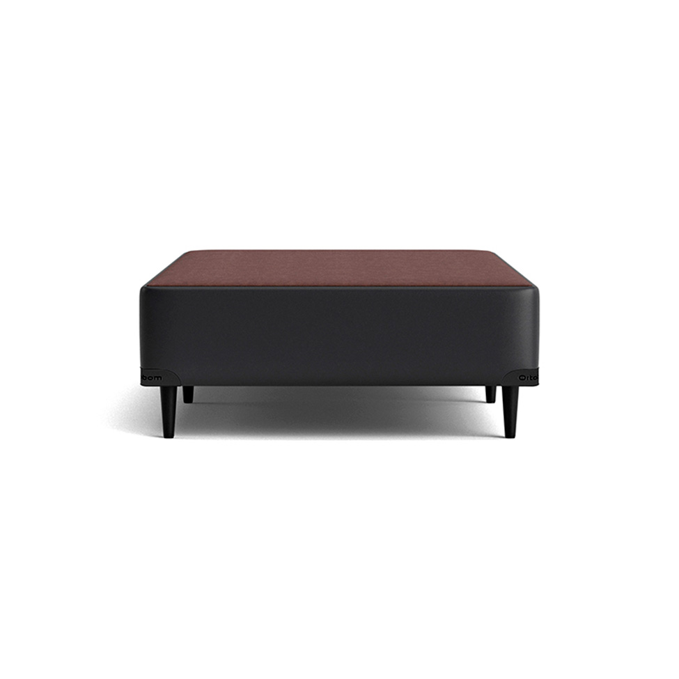 Base para Cama Box Solteiro Florence l (23x108x198) Cinza
