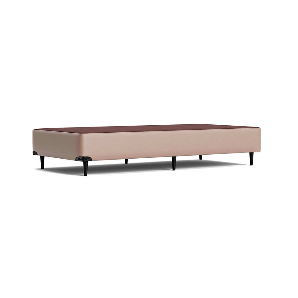 Base para Cama Box Solteiro Florence l (23x108x198) Creme