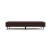 Base para Cama Box Solteiro Florence l (23x108x198) Marrom
