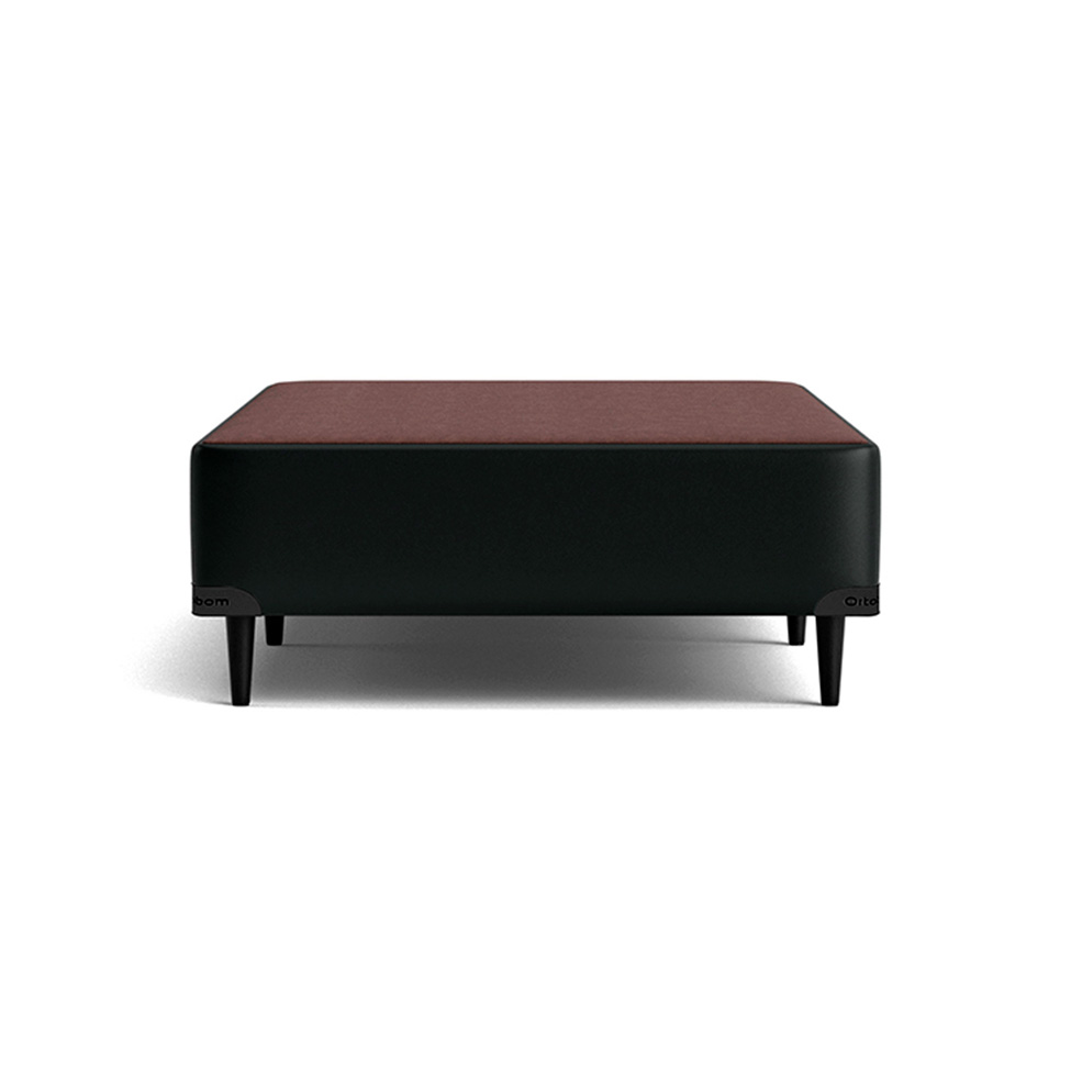 Base para Cama Box Solteiro Florence l (23x108x198) Preta